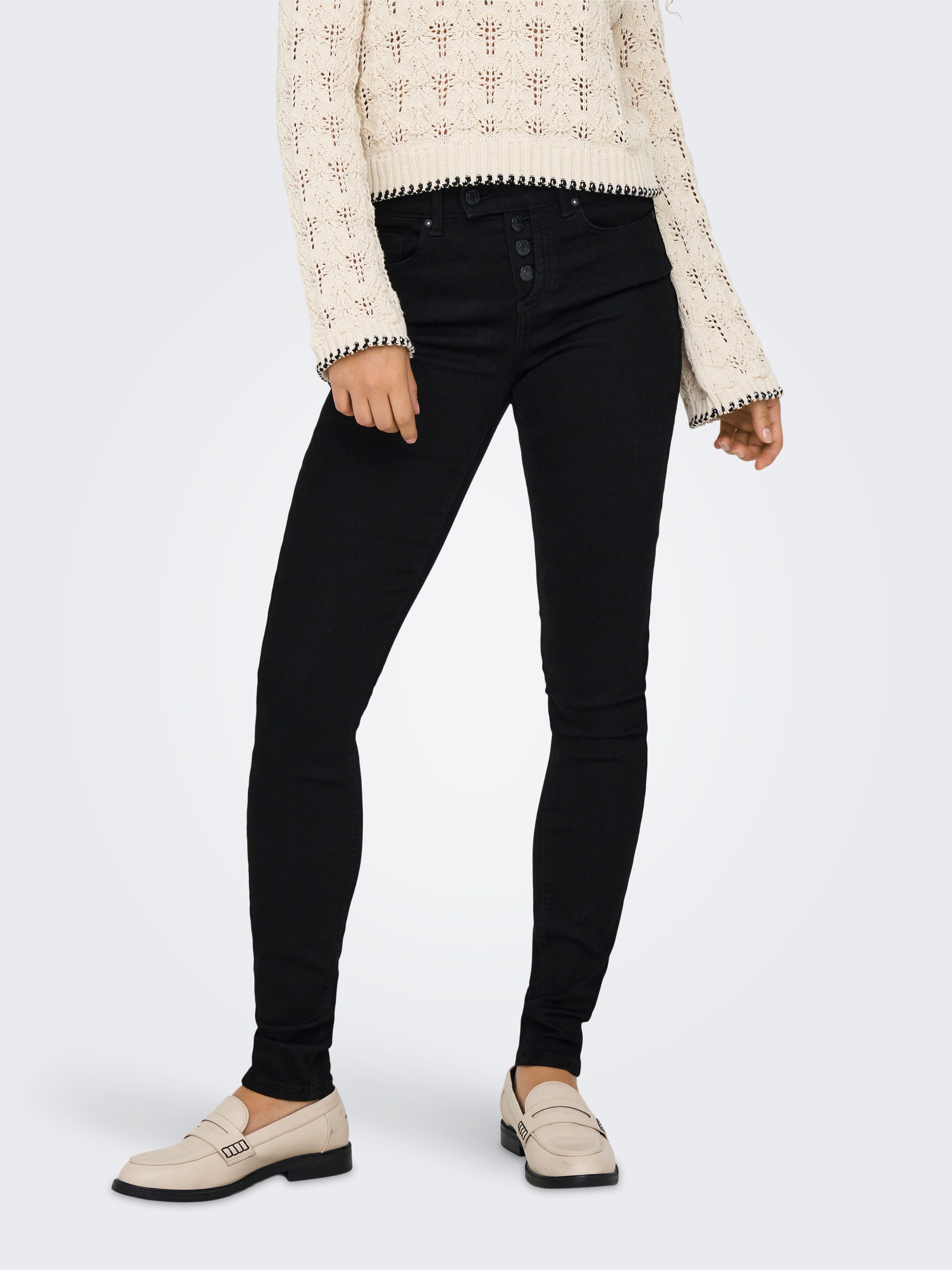 ONLY Skinny-fit-Jeans ONLWAUW MID WAIST SK günstig online kaufen