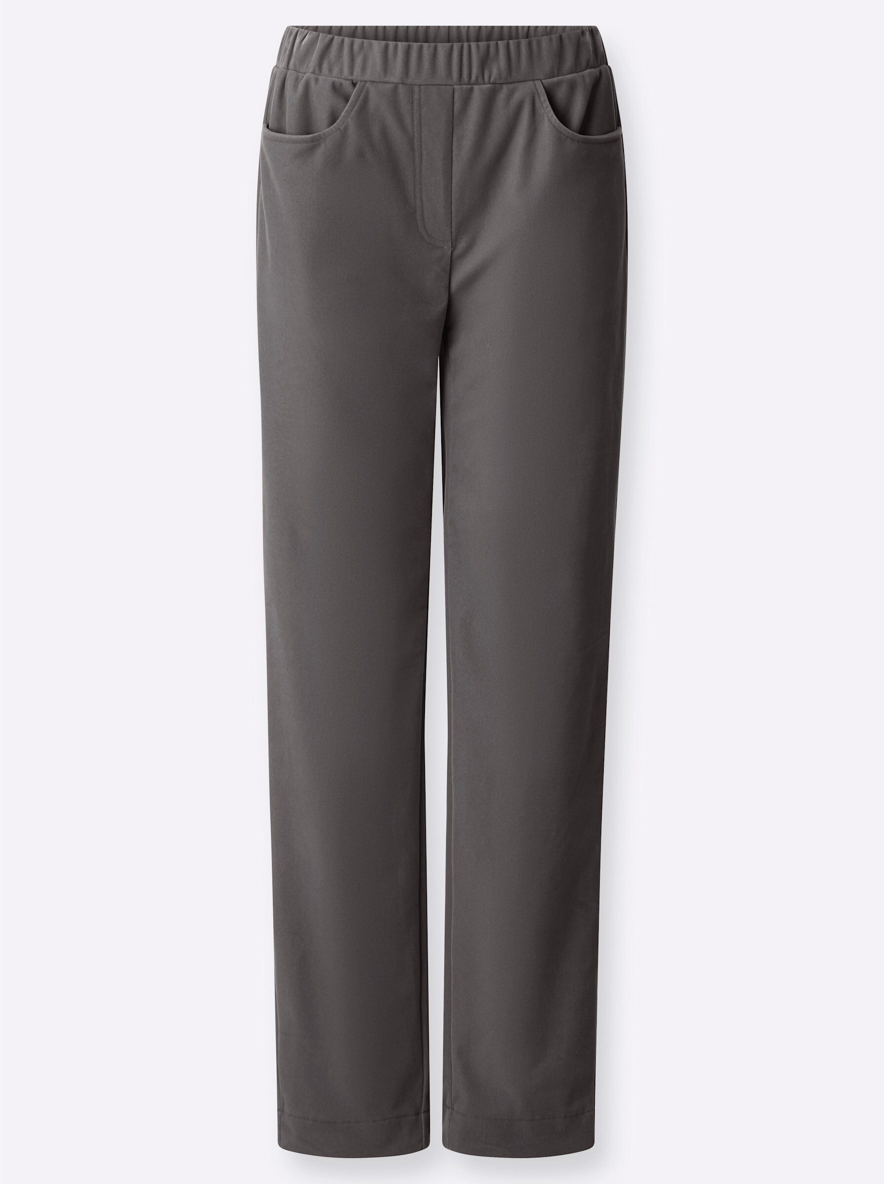 Sieh an! Jerseyhose Samt-Hose komfortabel