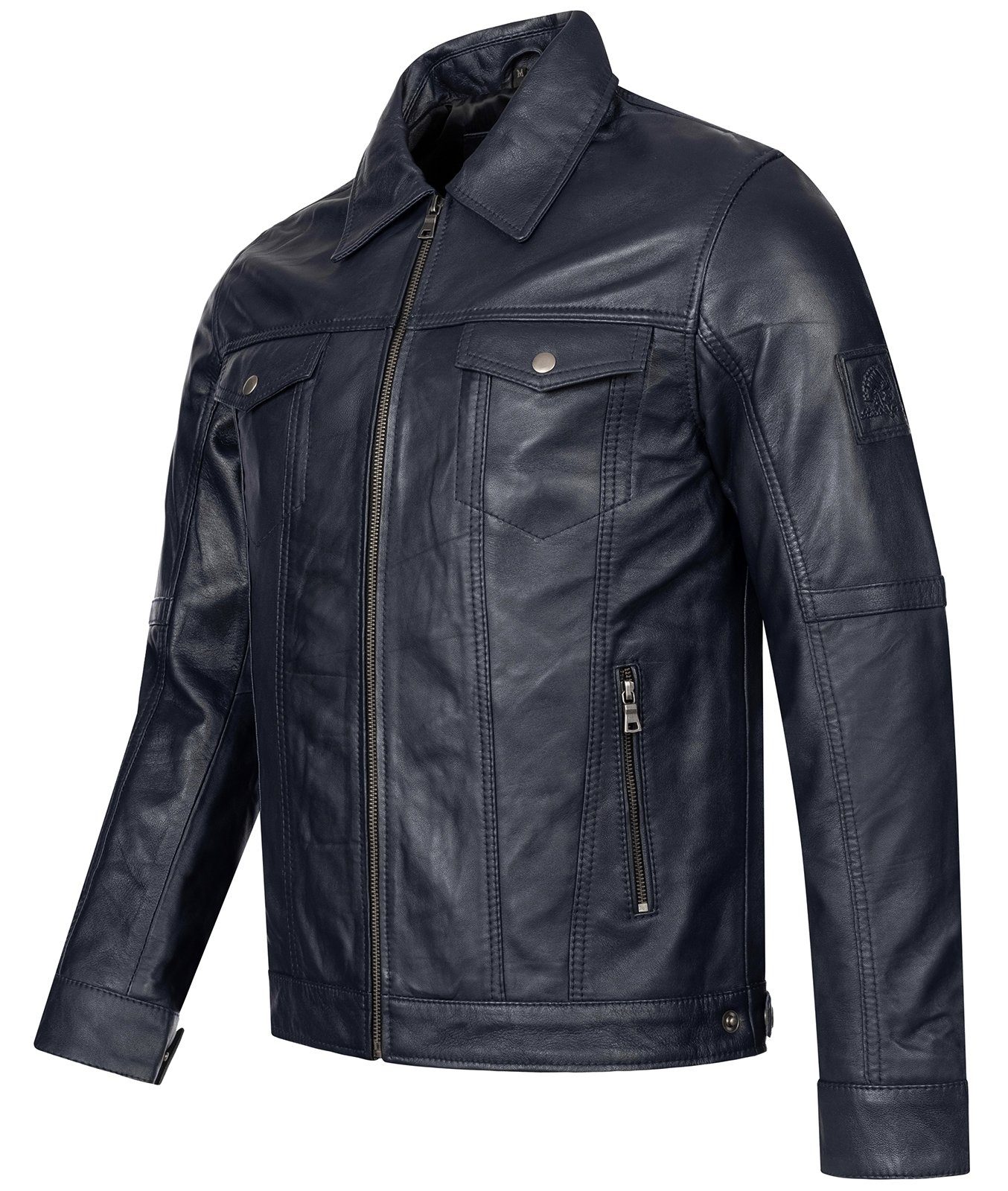 Rock Creek Lederjacke Herren Lederjacke H-296 günstig online kaufen