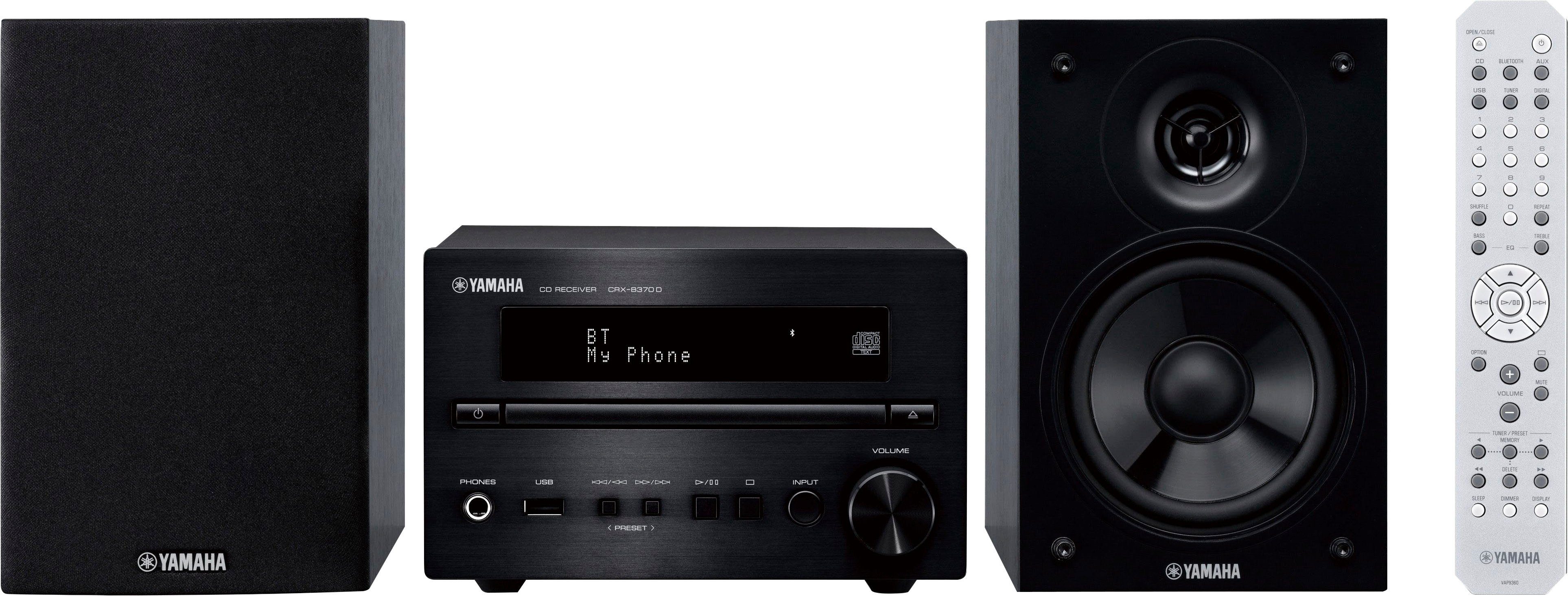 MCR-B270D schwarz Yamaha FM-Tuner, 40 Digitalradio W) (DAB) (DAB), (Digitalradio