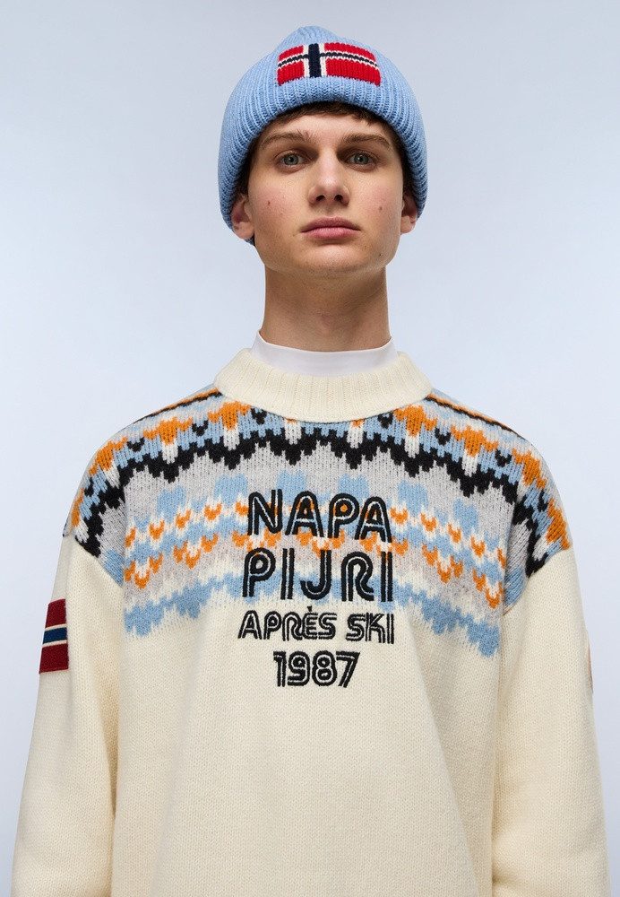 Napapijri Rundhalspullover D-Fiames C günstig online kaufen