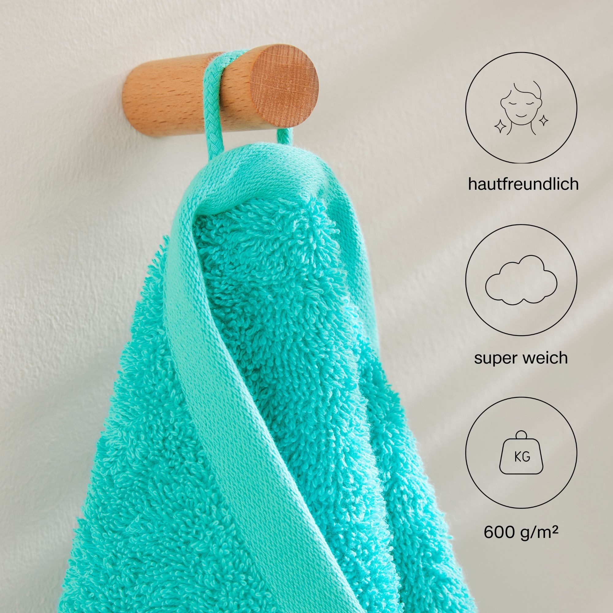 s.Oliver Duschtuch s.Oliver, Premium Qualität, 600 gr/m², auch als Sets erhältlich, Walkfrottier (1-St), große Farbauswahl, auch als Handtuch, Waschhandschuh, Gästetuch