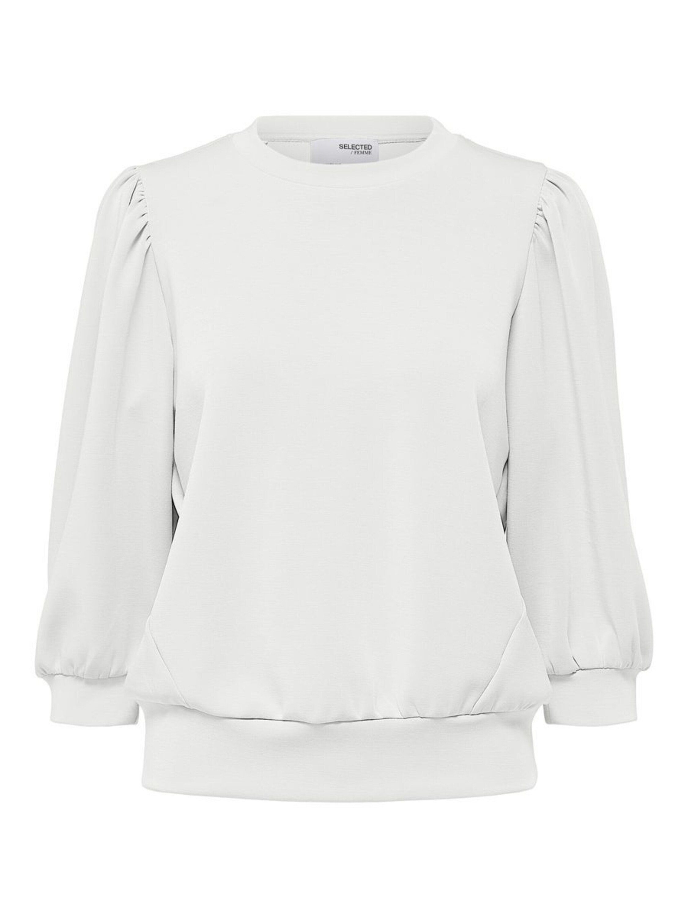 SELECTED FEMME Sweatshirt Tenny (1-tlg) Drapiert/gerafft, Plain/ohne Details, Weiteres Detail