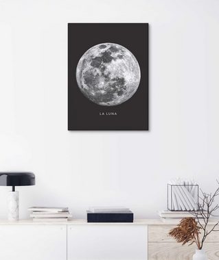 Posterlounge Leinwandbild Finlay and Noa, La Luna - der Mond, Wohnzimmer Fotografie