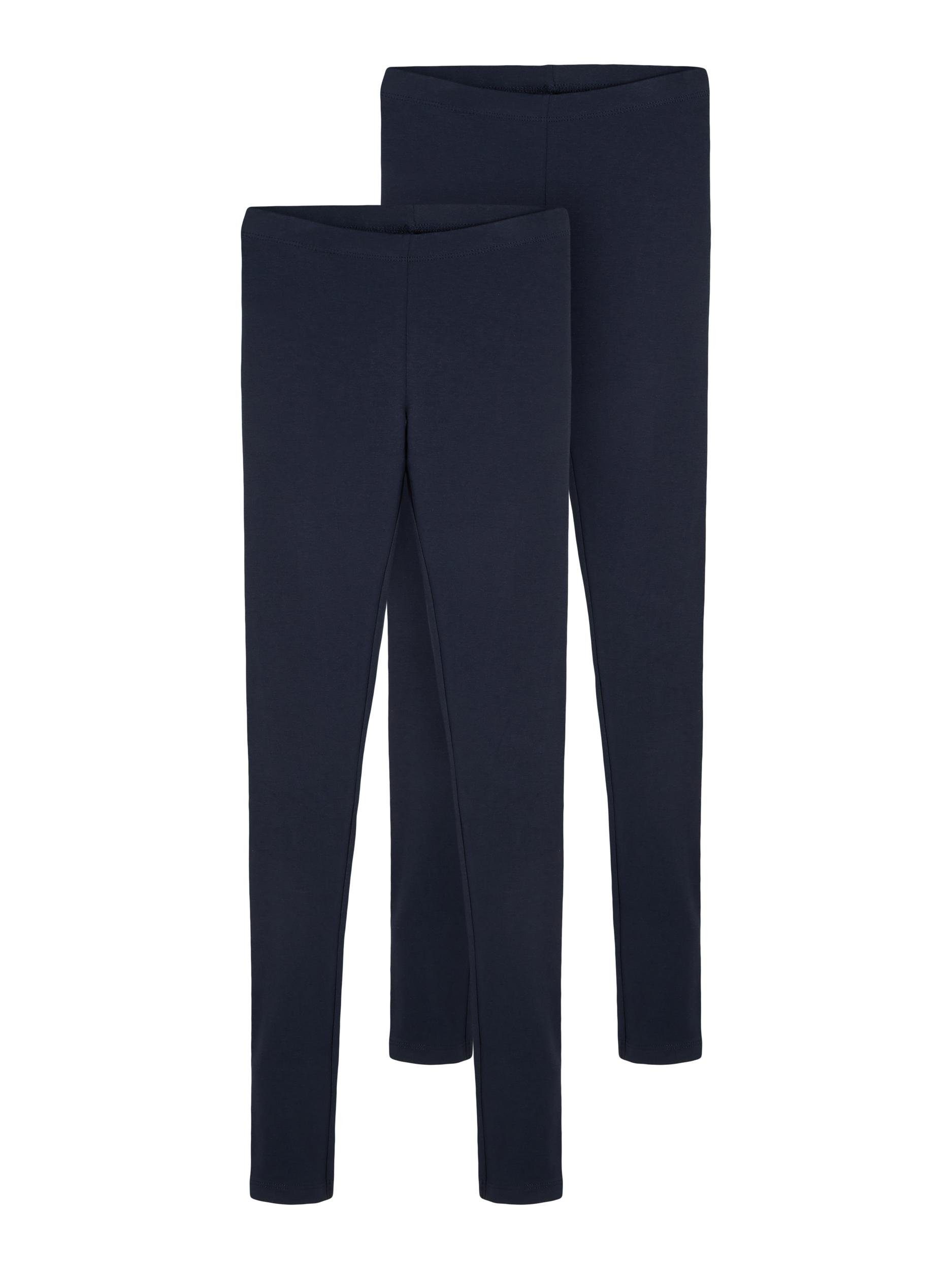 Leggings Name It Mädchen Leggings im Doppelpack aus Bio-Baumwolle