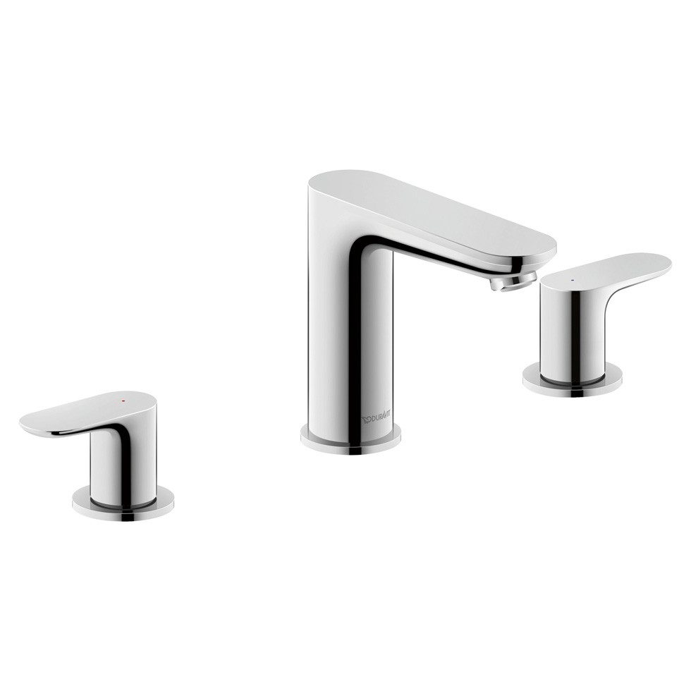 Duravit Waschtischarmatur Wave Chrom 3-Loch Waschtischarmatur Wave Chrom 3-Loch Zweigriff