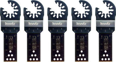 kwb Elektro-Multifunktionswerkzeug »kwb 709253 Tauchsägeblatt-Set 5teilig 22 mm 1 Set«
