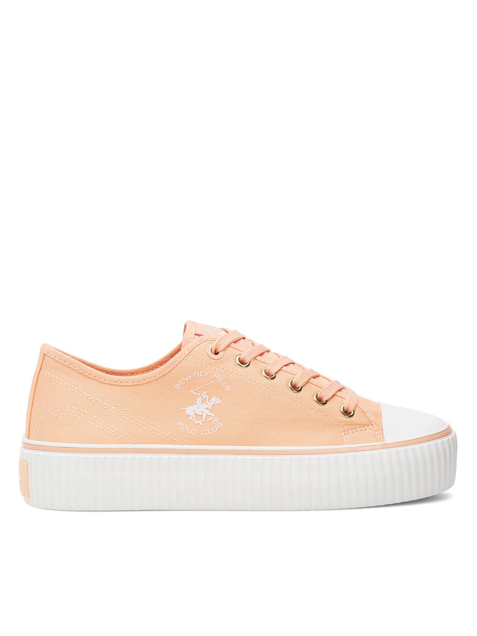 BEVERLY HILLS POLO CLUB Sneakers aus Stoff W-BHPC027M Orange Sneaker