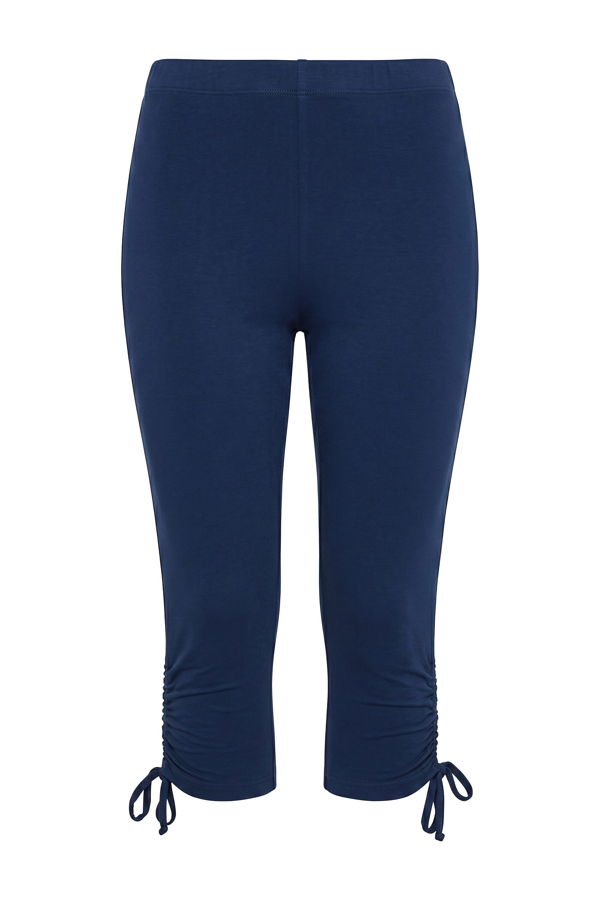 Angel of Style Leggings Capri-Leggings Saum mit Bindeband