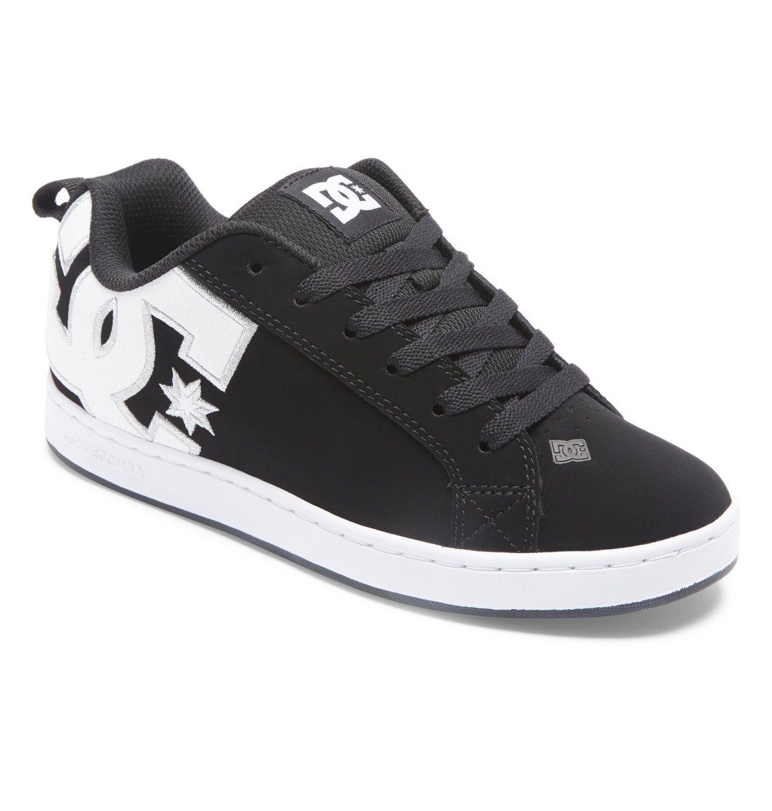 DC Shoes Court Graffik Black/White Stencil Sneaker