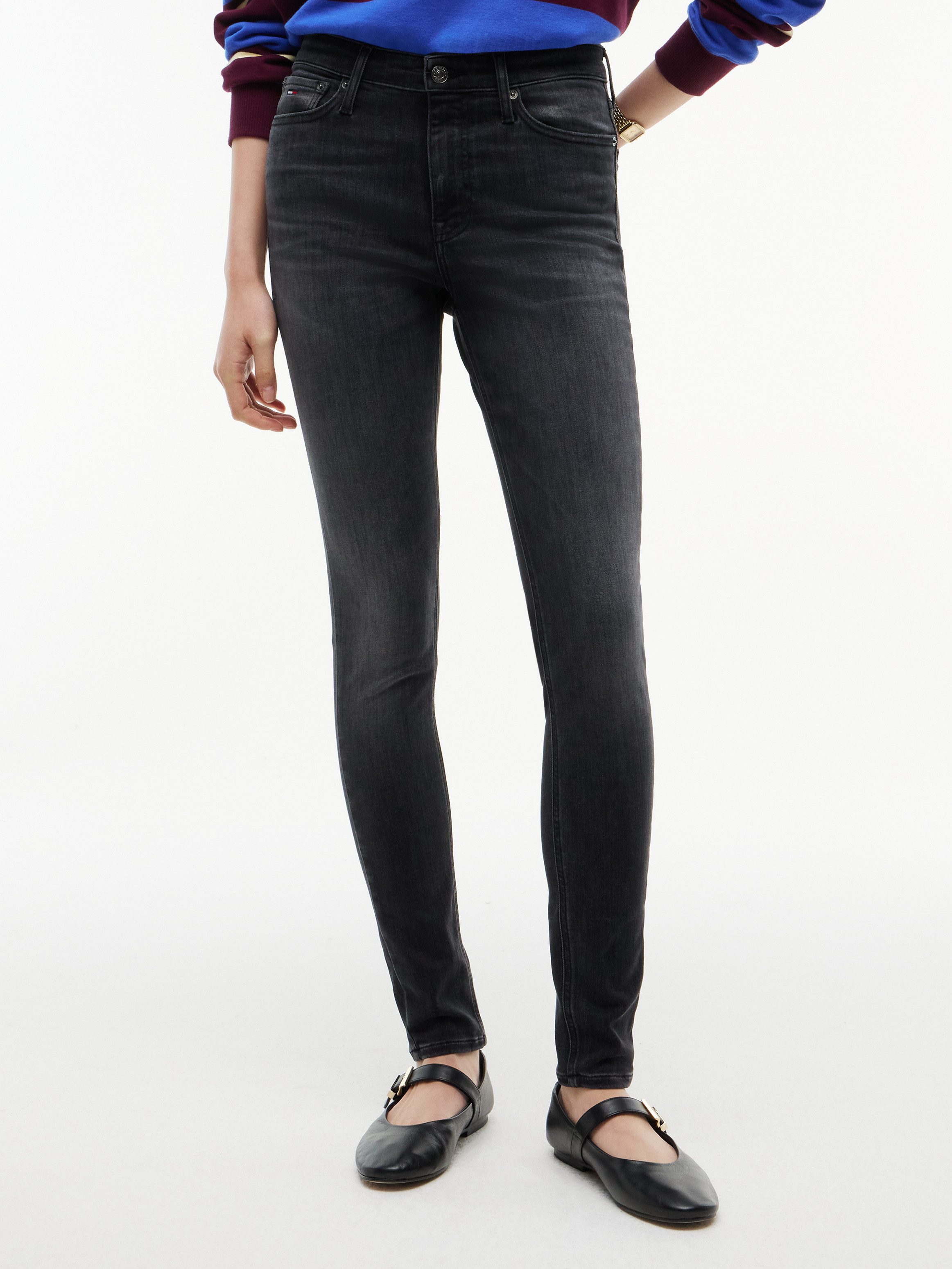 Tommy Jeans Skinny-fit-Jeans NORA MID RISE SKINNY DJ1283 Baumwollmischung
