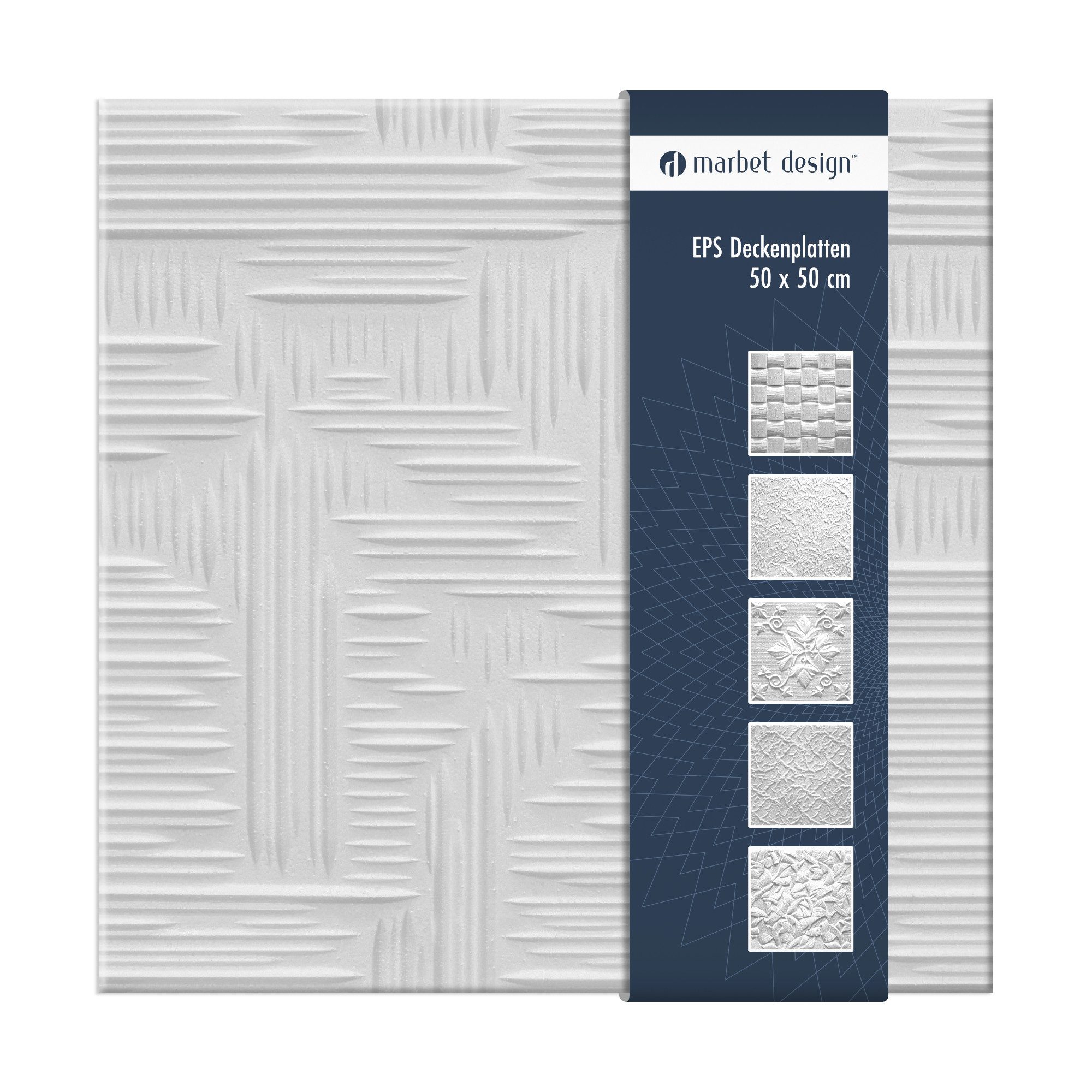marbet design Wanddekoobjekt NORMA2 WEISS (Deckenplatten günstig online kaufen