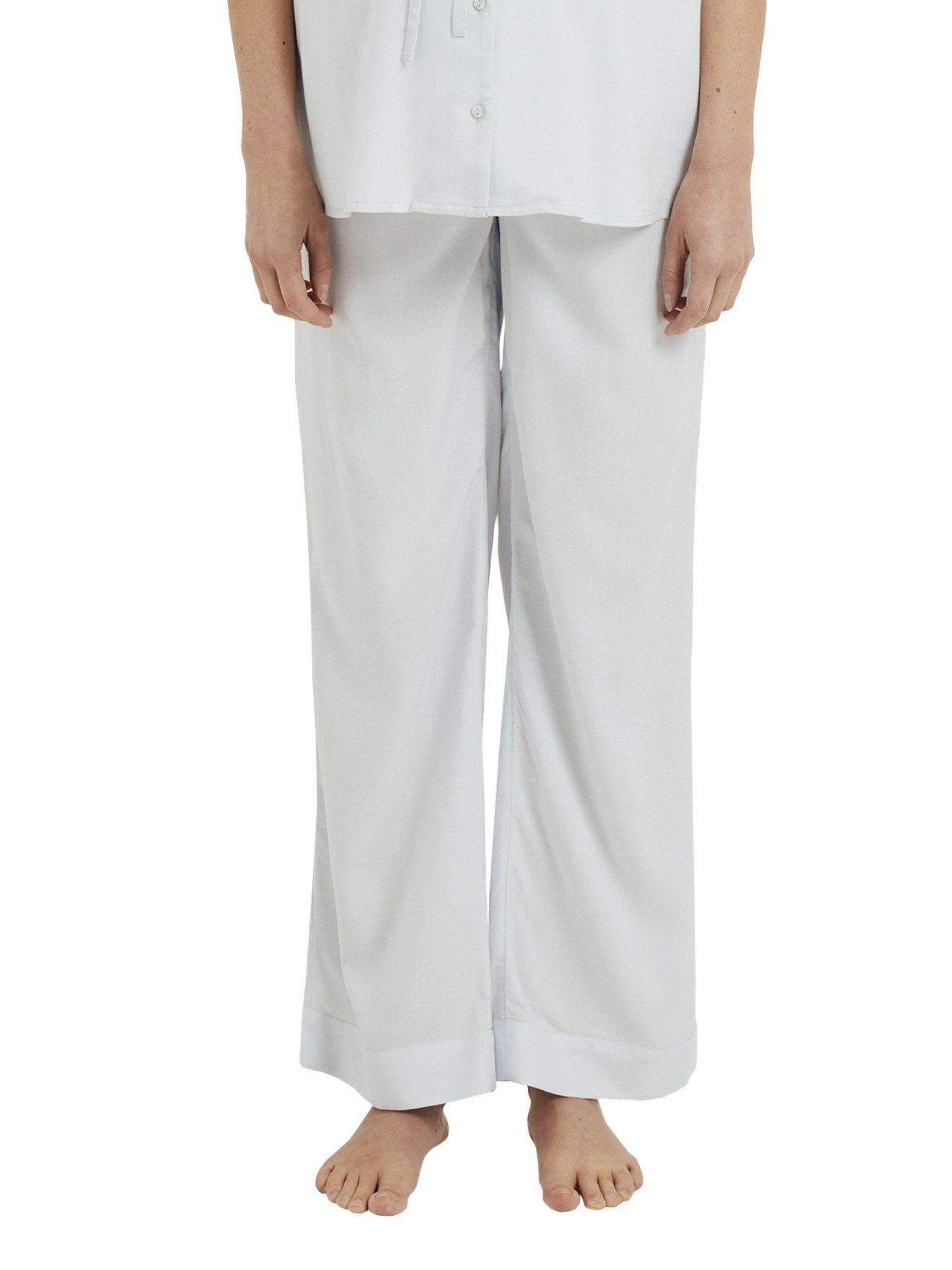 Schlafanzug Pyjama für Schwangerschaft und Stillzeit, Viskose