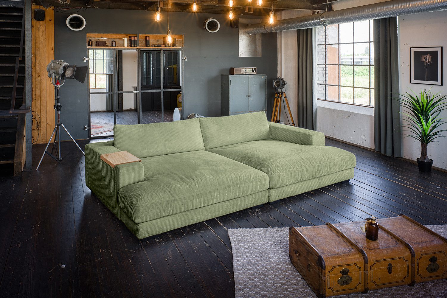 KAWOLA Big-Sofa MADELINE Riesen Cordsofa - günstig online kaufen