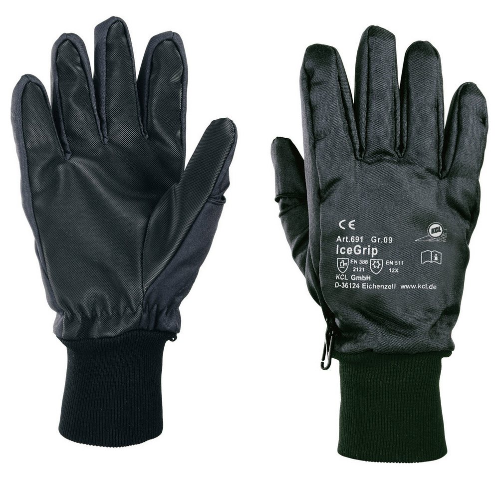 KCL Arbeitshandschuhe KCL 691-9 IceGrip 691 PVC Arbeitshandschuh Größe (Handschuhe): 9, L EN