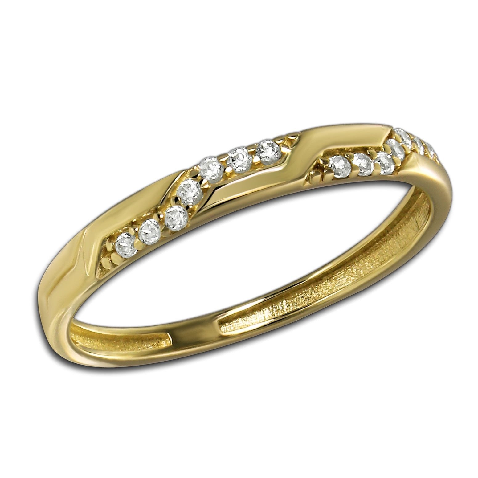 GoldDream Goldring GoldDream Gold Ring Glamour Gr.58 (Fingerring), Damen Ri günstig online kaufen