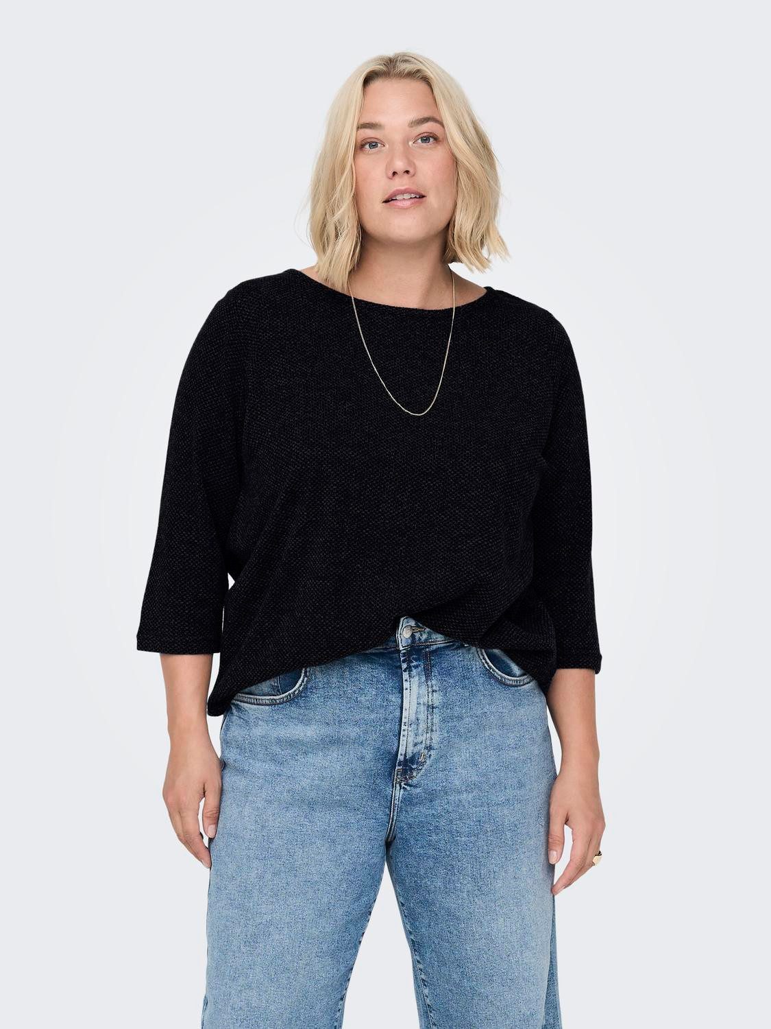 ONLY CARMAKOMA 3/4-Arm-Shirt CARMARTHA 3/4 TOP günstig online kaufen