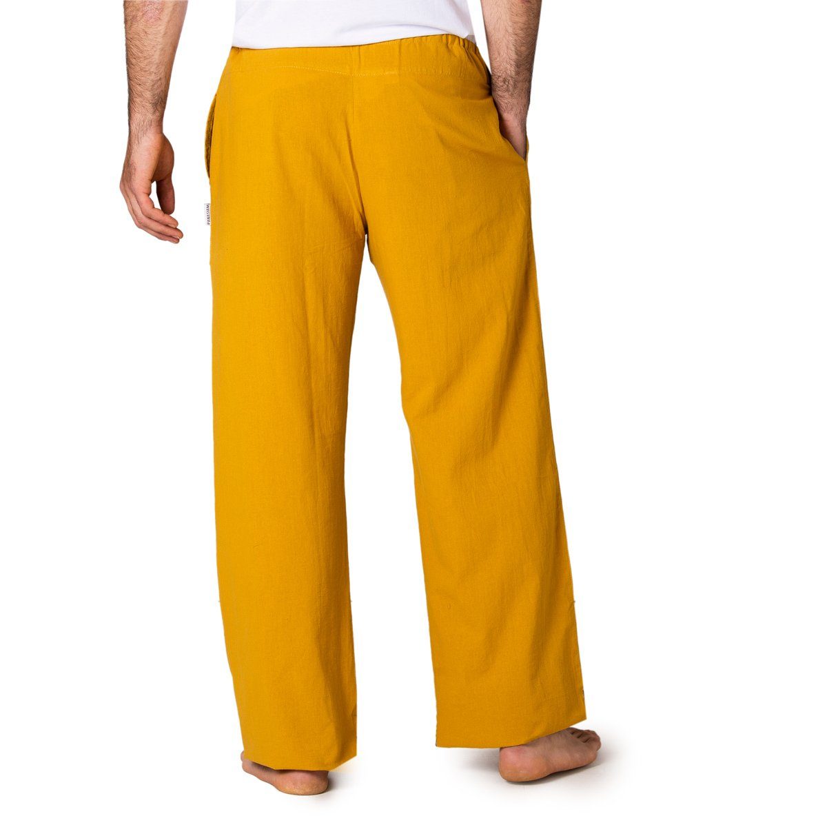 PANASIAM Stoffhose Bequeme Unisex Stoffhose aus feiner Baumwolle für Damen und Herren Freizeithose mit Taschen Relaxhose in großer Farbauswahl