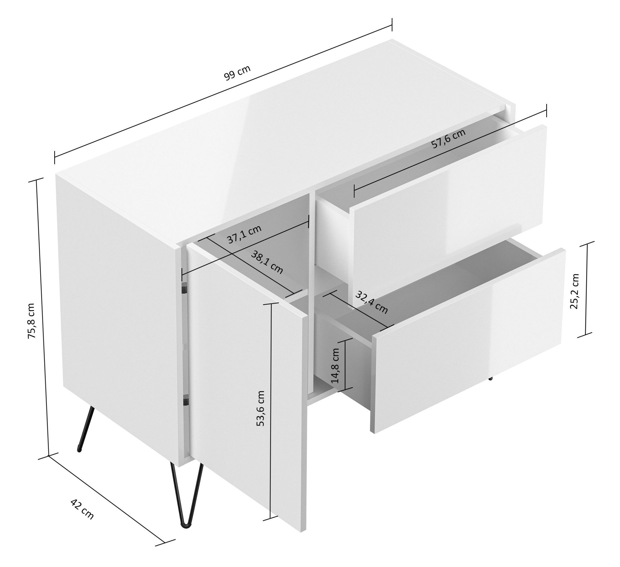 Magnolia Home Sideboard Raumwunder L Sideboard günstig online kaufen
