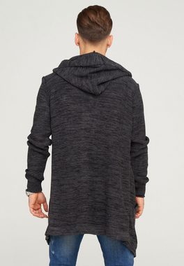 behype Strickjacke ELIJA mit gemütlicher Kapuze