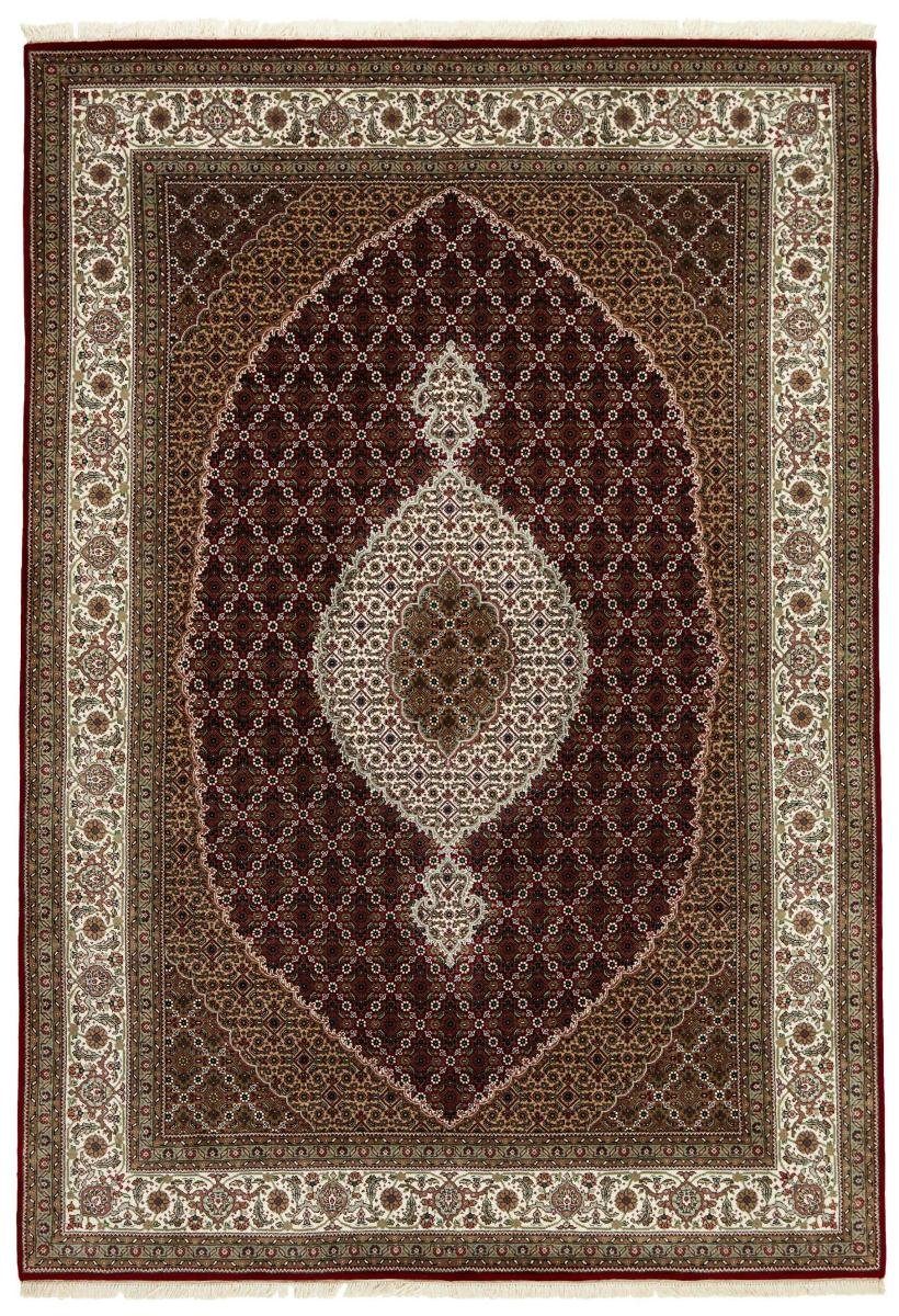 Orientteppich, Trading, mm 168x240 Royal Handgeknüpfter rechteckig, Orientteppich Indo Täbriz 12 Höhe: Nain