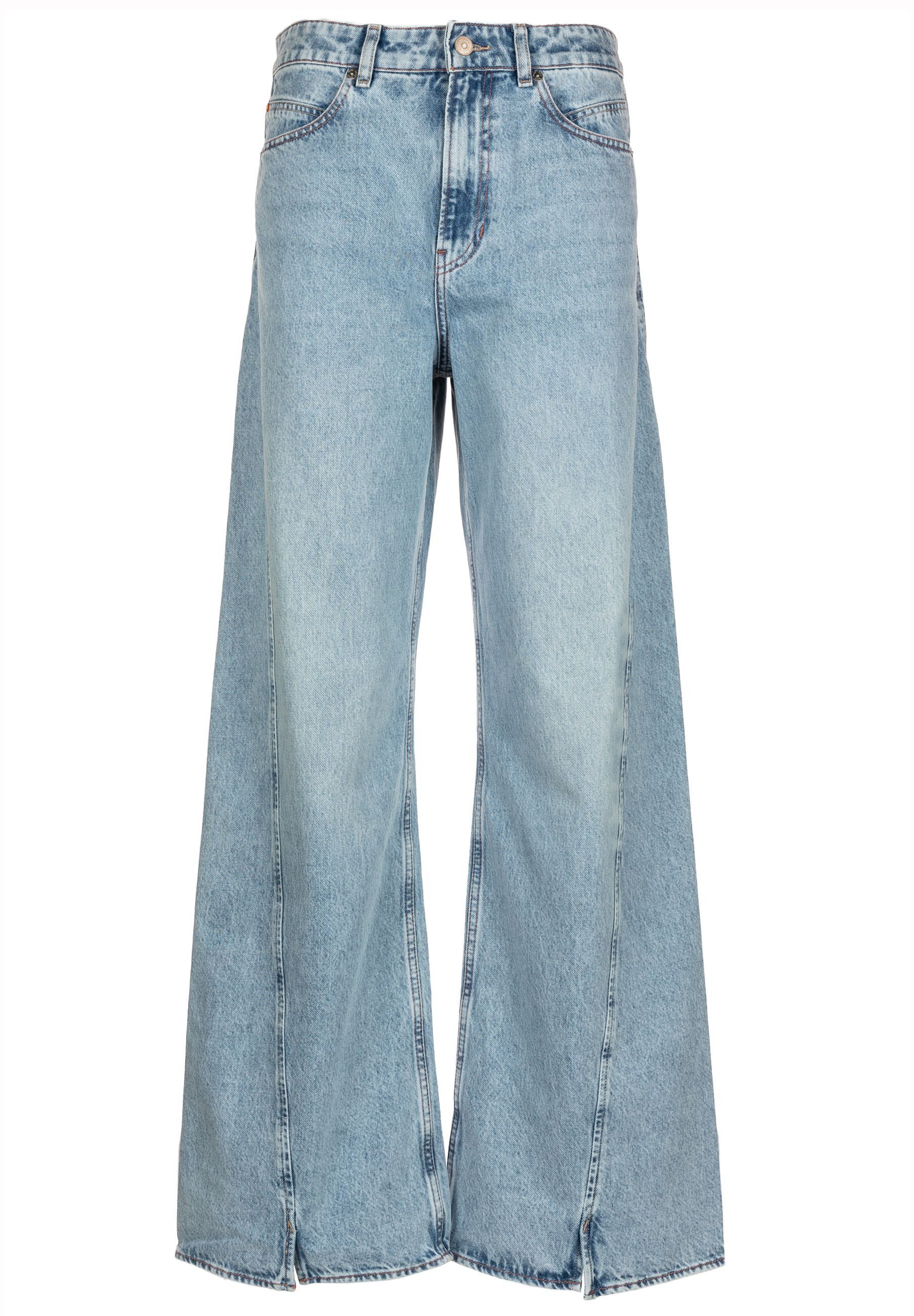 BOSS ORANGE 5-Pocket-Jeans Marlene mit weitem Beinverlauf (1-tlg)