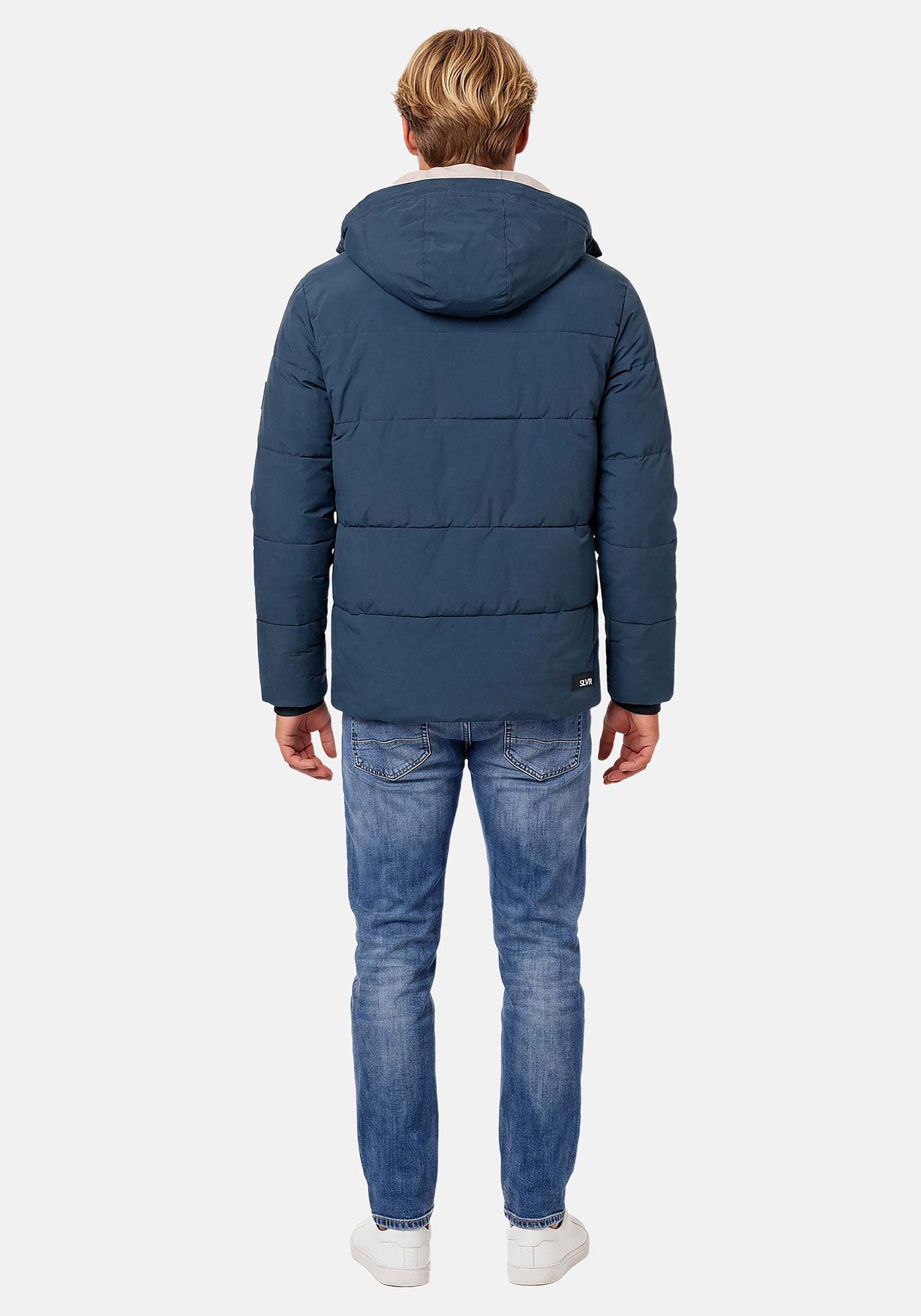 Alessandro Salvarini Winterjacke ASDiego mit extra hohem Kragen und vielen Taschen – Bild 4 von 5