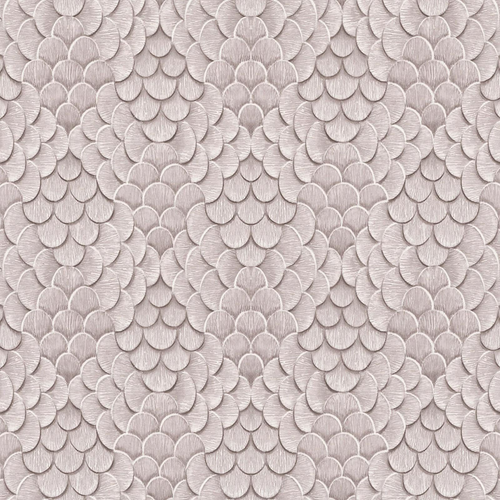 Marburg Vliestapete Abstrakt Floral 3D-Optik Grau Taupe 35812 Fashion Icon