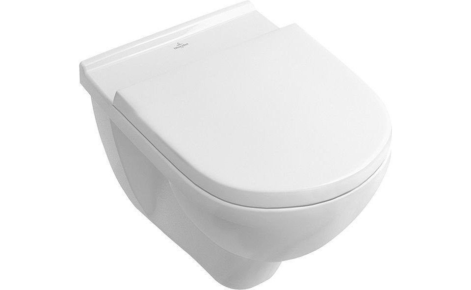 Wand-WC-Befestigung Villeroy & Boch Wand-Tiefspül-WC Targa spülrandlos