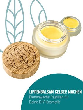 Wachsmann Bienenprodukte Bienenwachstücher Bienenwachs Pastillen natur 250g, 1-tlg., 100 % rein, Cosmos Natural Zertifiziert, Europharm Norm