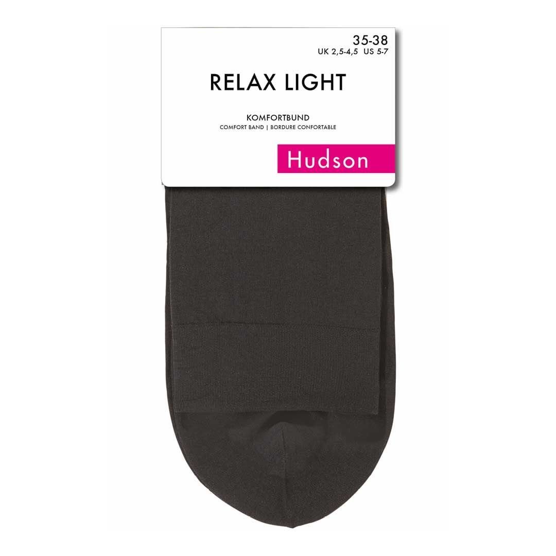 Hudson Langsocken Damen Socken RELAX LIGHT (Packung, 1-Paar) Black 0005