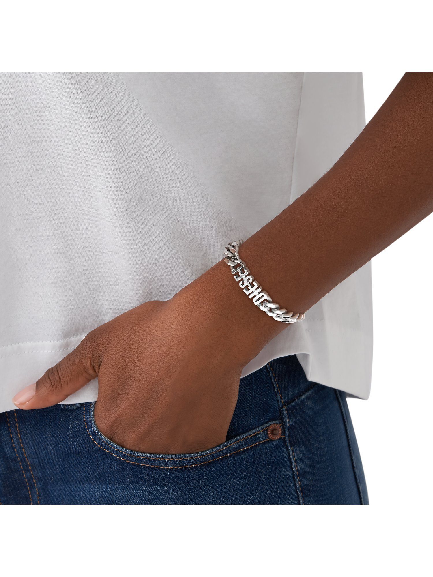Diesel Edelstahlarmband Diesel Herren-Ar...