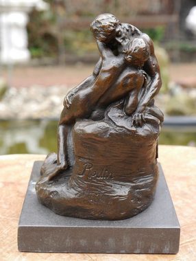 AFG Dekoobjekt Romantische Eleganz: Der Kuss, inspiriert von Rodin