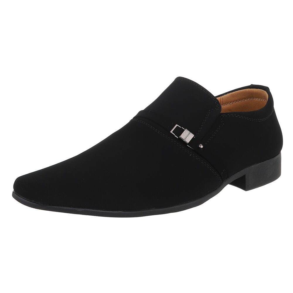 Coolwalk Eleganter Herrenschuh mit Komfort und modernem Design Slipper (89858837) Blockabsatz Business-Schuhe in Schwarz