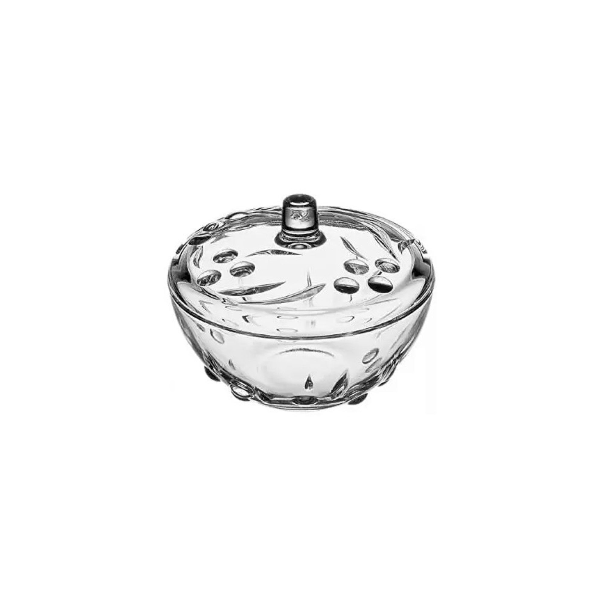 Pasabahce Vorratsglas Zuckerschale perla Candy 140mm Behälter mit Deckel