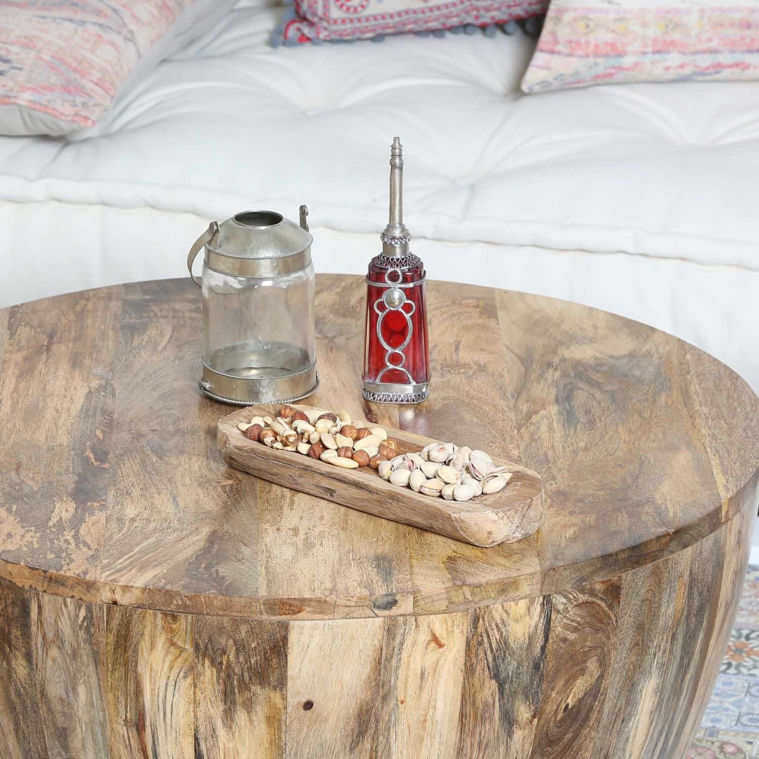 Casa Moro Dekoschale Holz Schale Fabio Dekoschale, aus Massiv Holz gefertigt