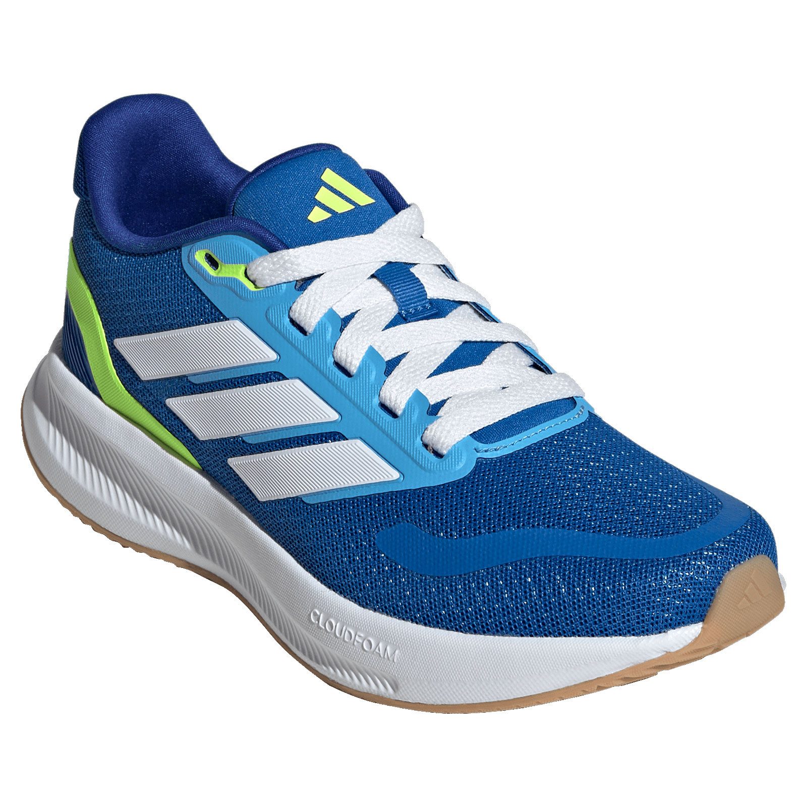 adidas Performance RunFalcon 5 J Kinder-Modell JQ8137 Laufschuh Leichtes Tragegefühl