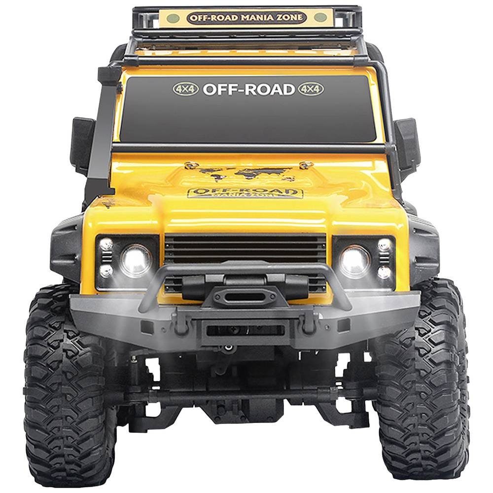 Amewi RC-Auto Crawler 4WD 1:10 RTR 22589, Inkl. Akku und Ladegerät, mit Lichteffekt, inkl. Batterien