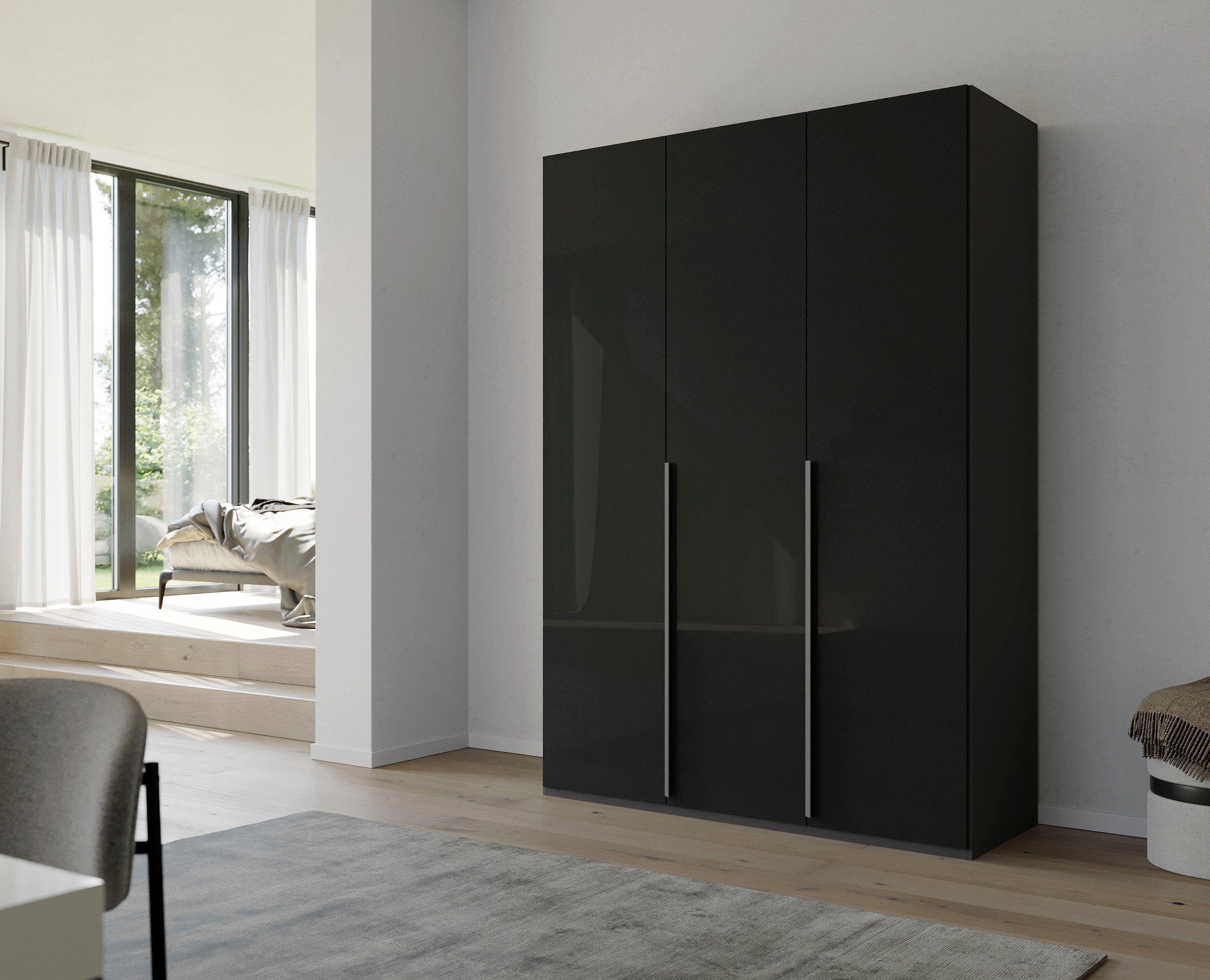 rauch Drehtürenschrank "Purisma" mit Glasfront und umfangreicher Innenausst günstig online kaufen