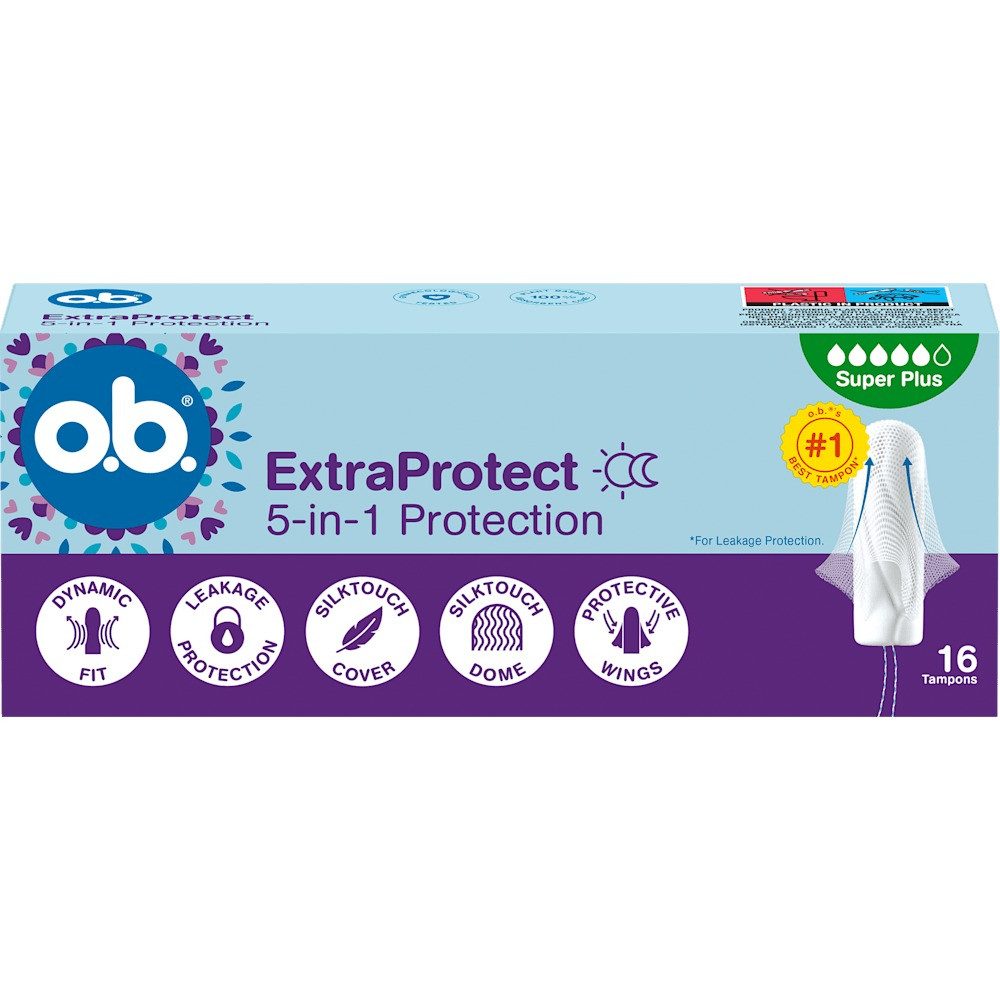 o.b. Tampons O.B. Extra Protect Super Plus Tampons 16 Stück