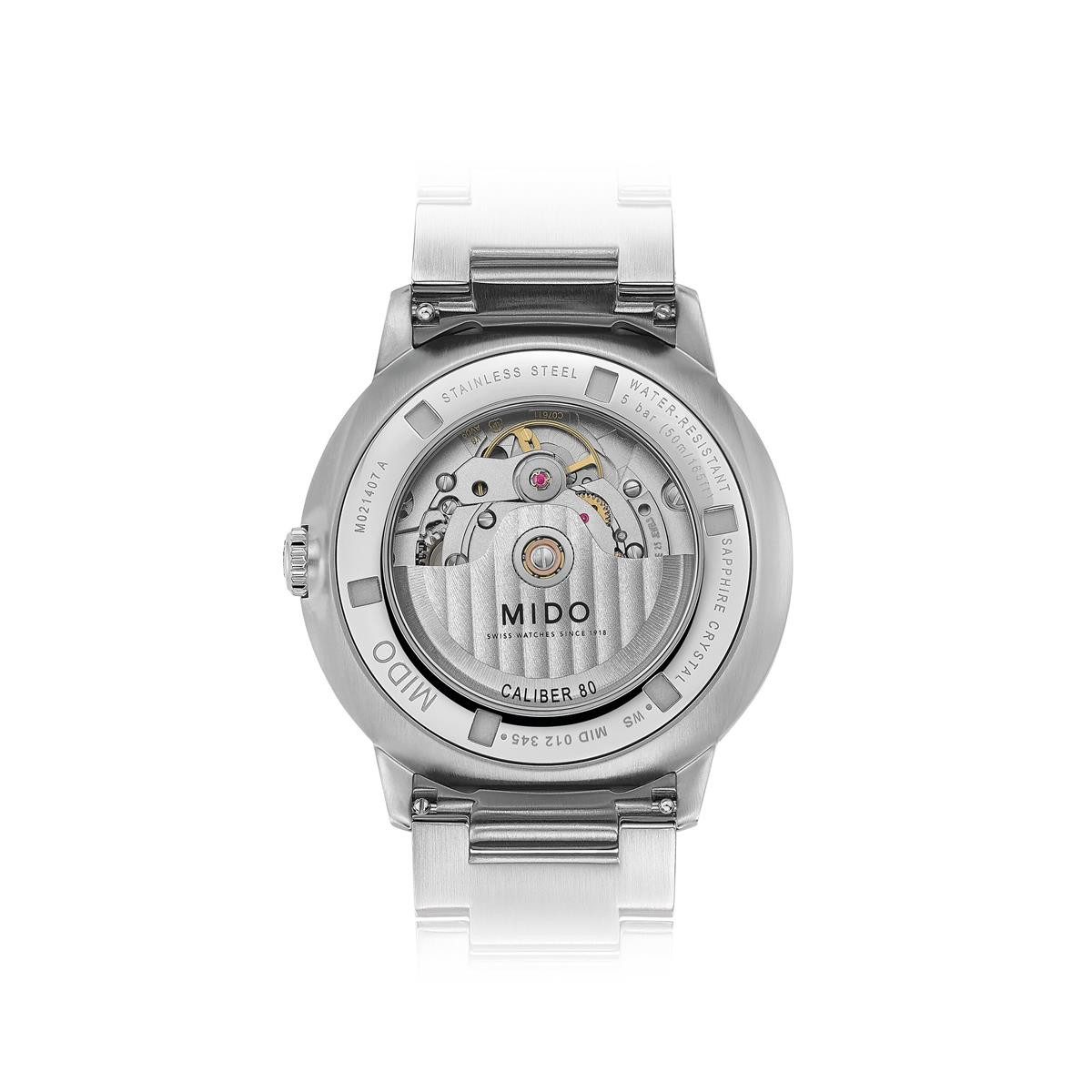 Mido Armband Mido Herren Uhr M021.407.11.411.03 Commander Gradient (kein Set, 1-tlg., kein Set)