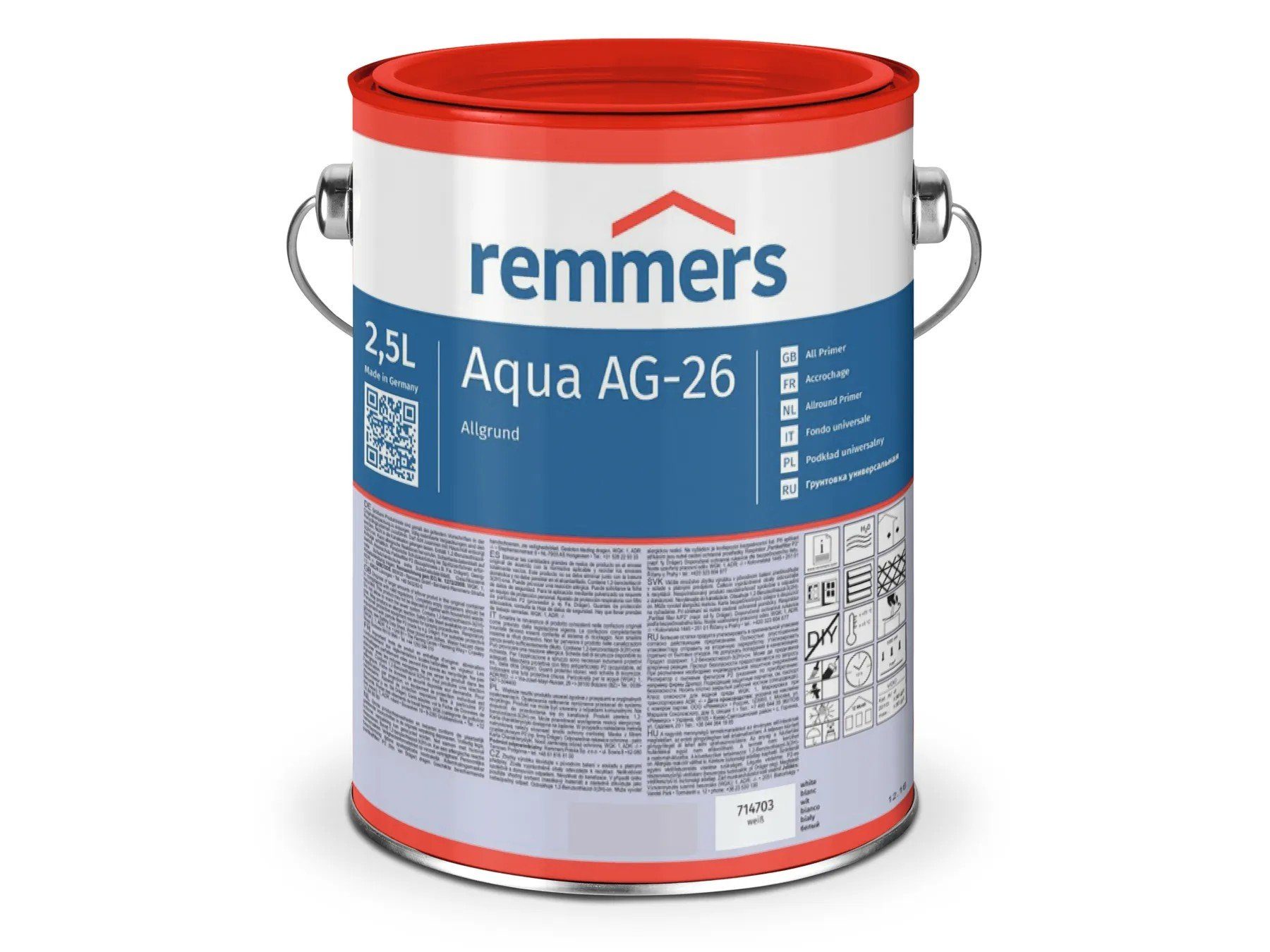 Remmers Haftgrund Aqua AG-26-Allgrund weiß