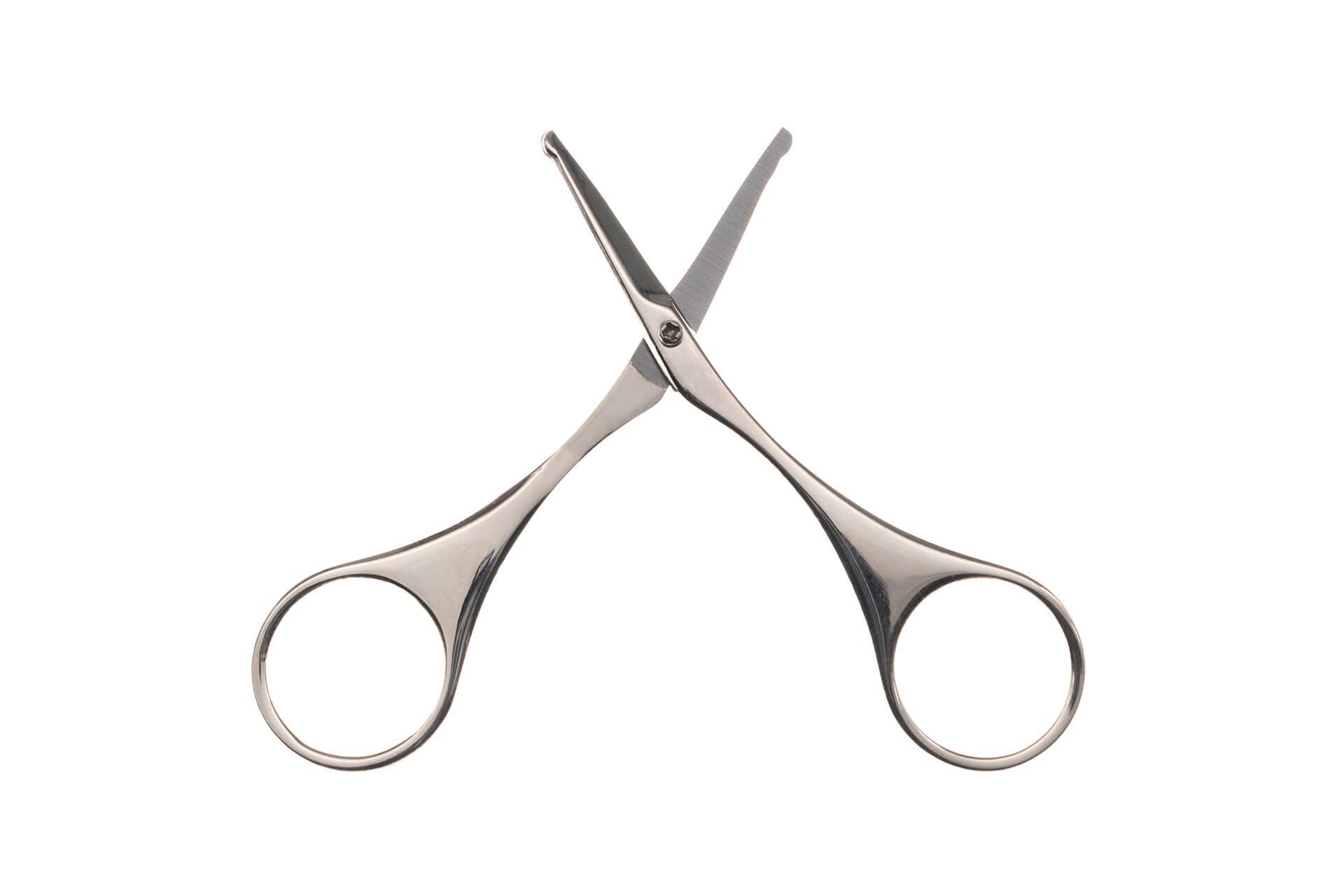 Seki EDGE Augenbrauenschere G-2101, Made in Japan, 97mm, Für Augenbrauen, Kosmetikschere, geschmiedet, Edelstahl