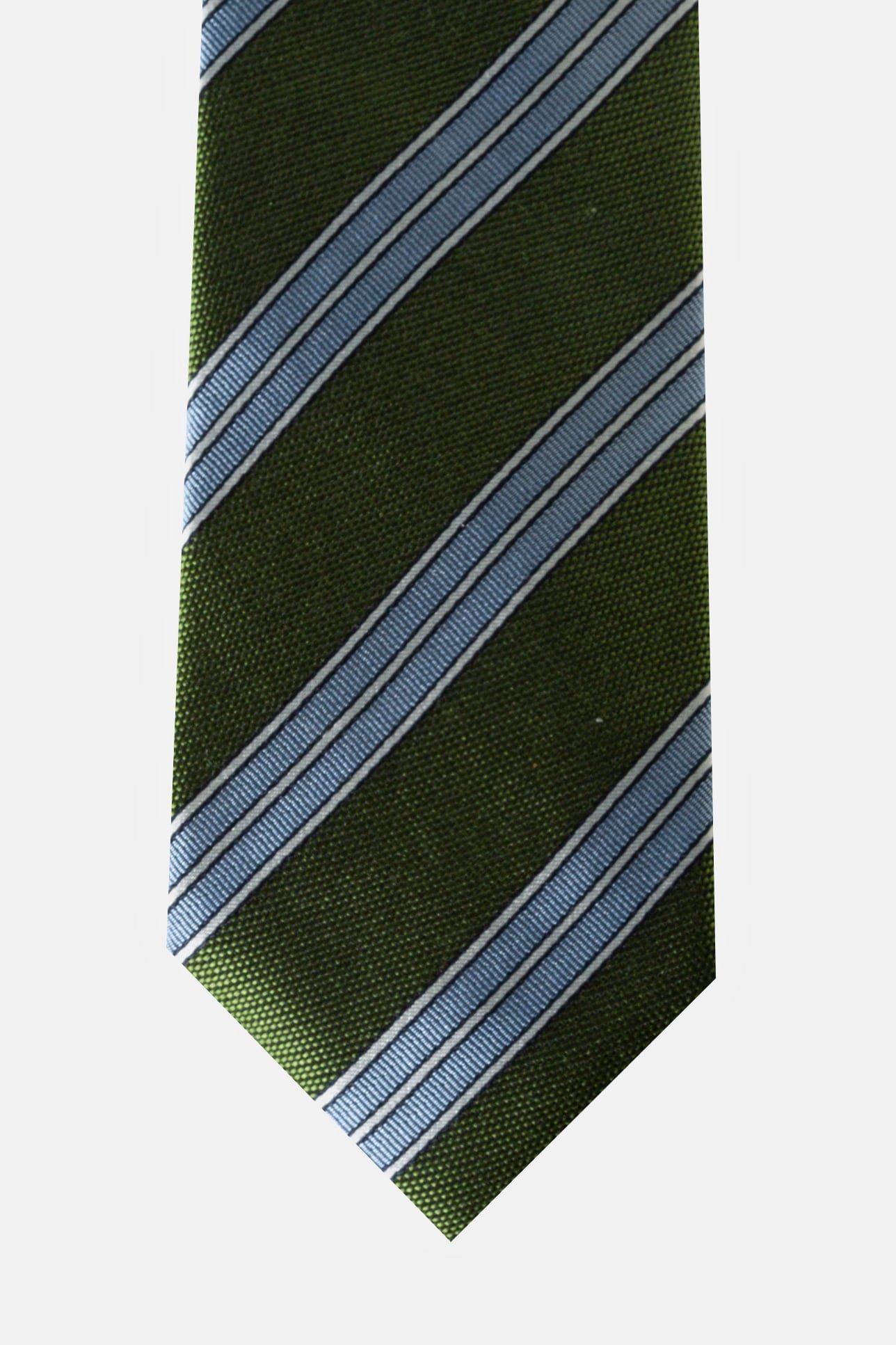 Herren Krawatten JP1880 Krawatte Seiden-Krawatte Streifen extra lang 75 cm breit