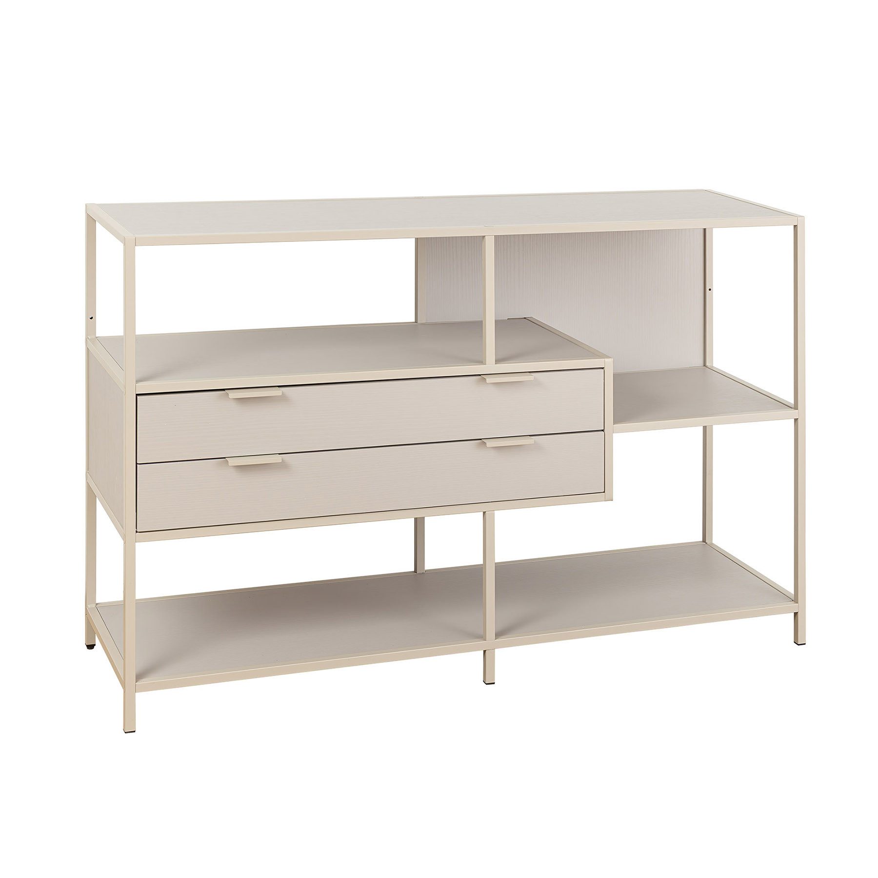 riess-ambiente Bücherregal SLIM LINE 115cm champagner beige · Raumteiler mi günstig online kaufen