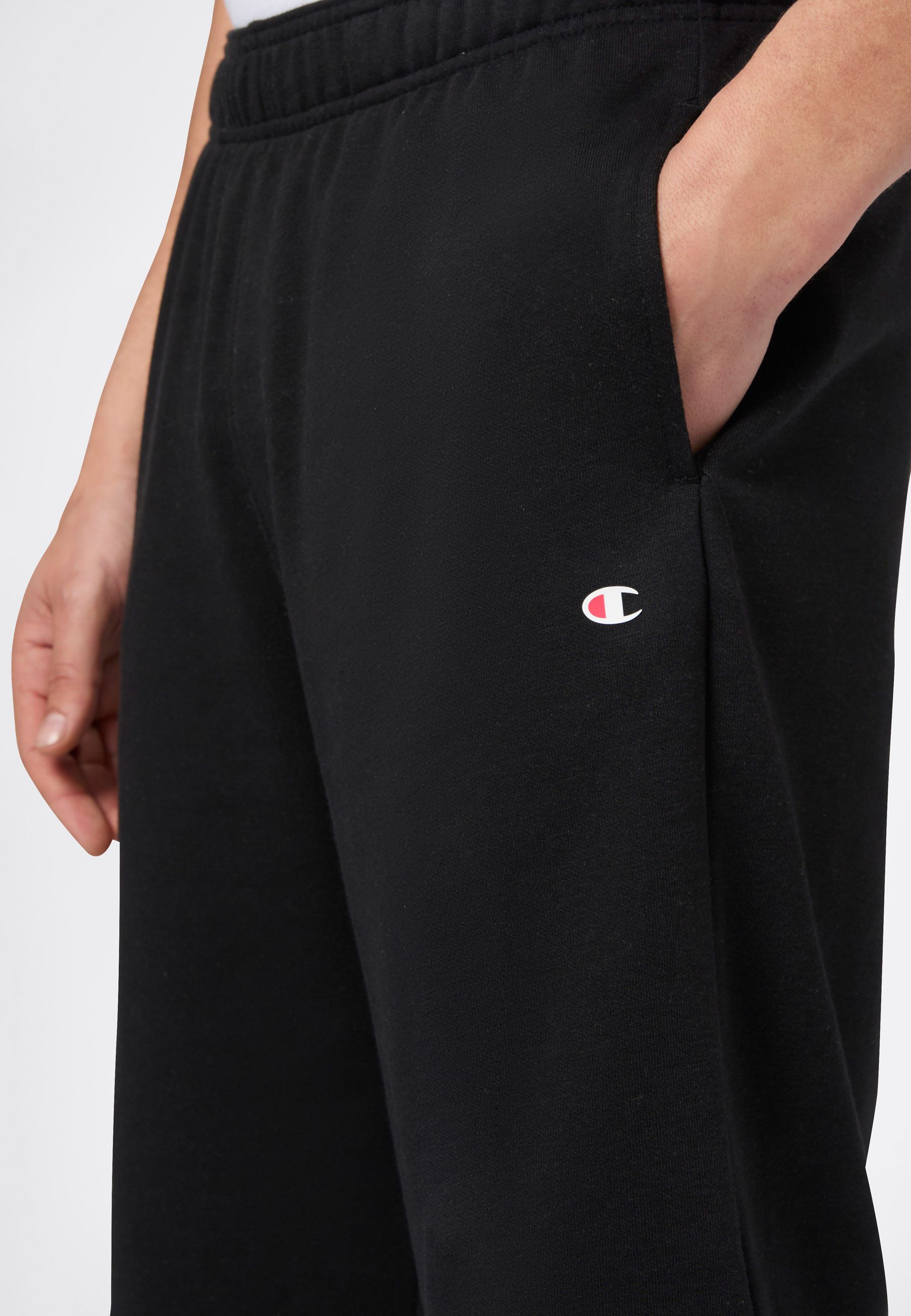 Champion Sweatshorts BASICS Terry Shorts Large Logo mit großem Logo, aus Baumwolle und Polyester