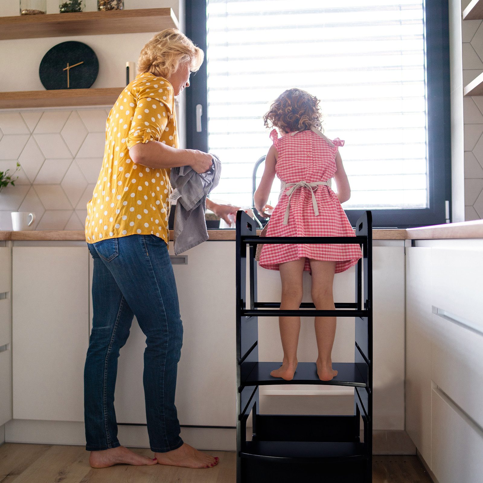 CCLIFE Stehhilfe CCLIFE Lernturm Kinderstuhl Learning günstig online kaufen