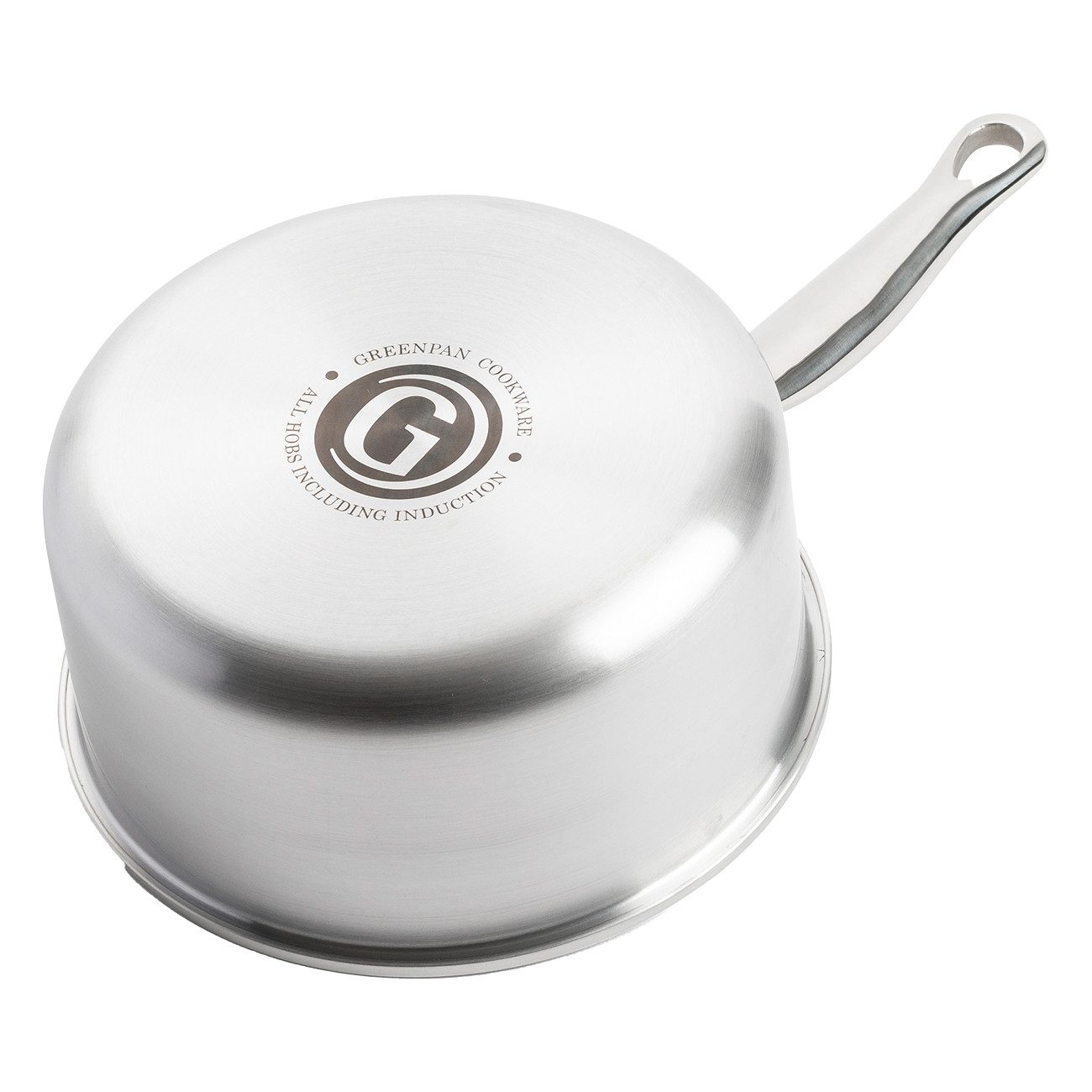 GREENPAN Kasserolle Premiere (CC003815-001), Edelstahl