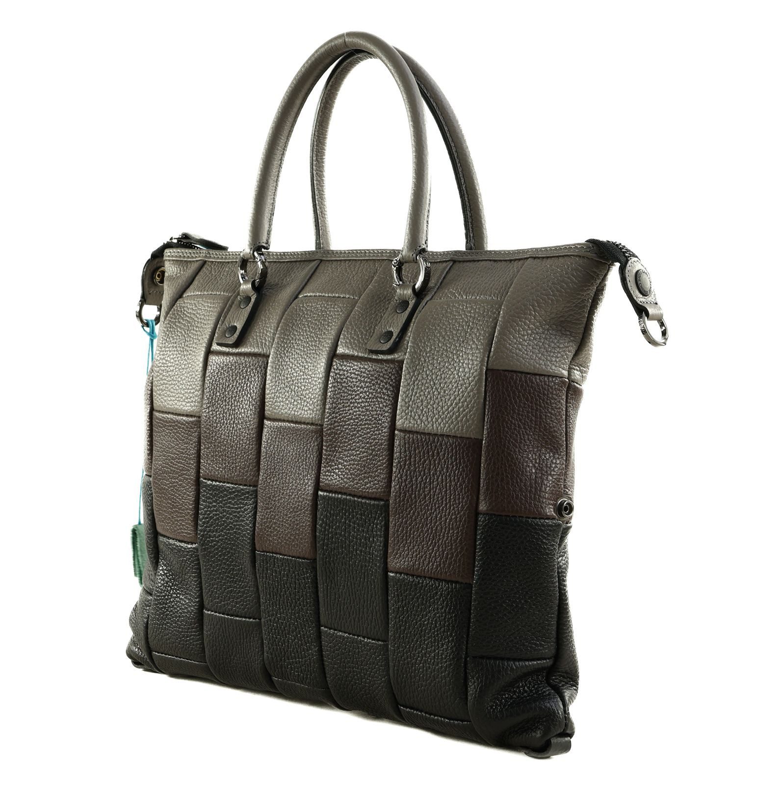 Gabs Schultertasche TG Tricolor Degrade, aus echtem Kalbsleder