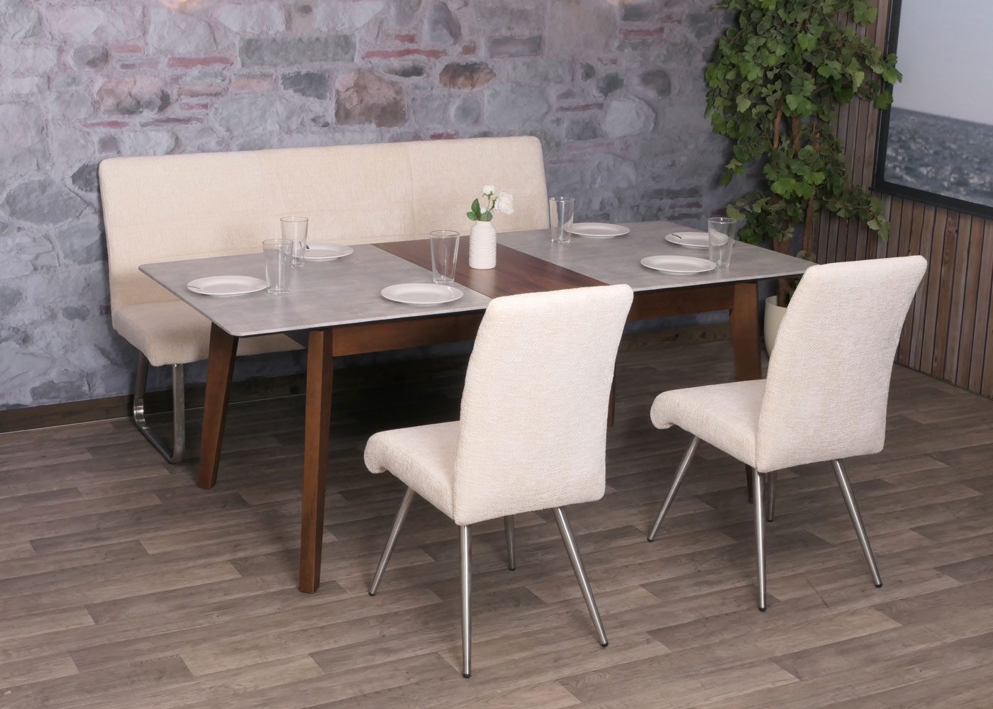 MCW Essgruppe MCW-G55-S2-180, (Set, 3er), Abgerundete Ecken und Kanten